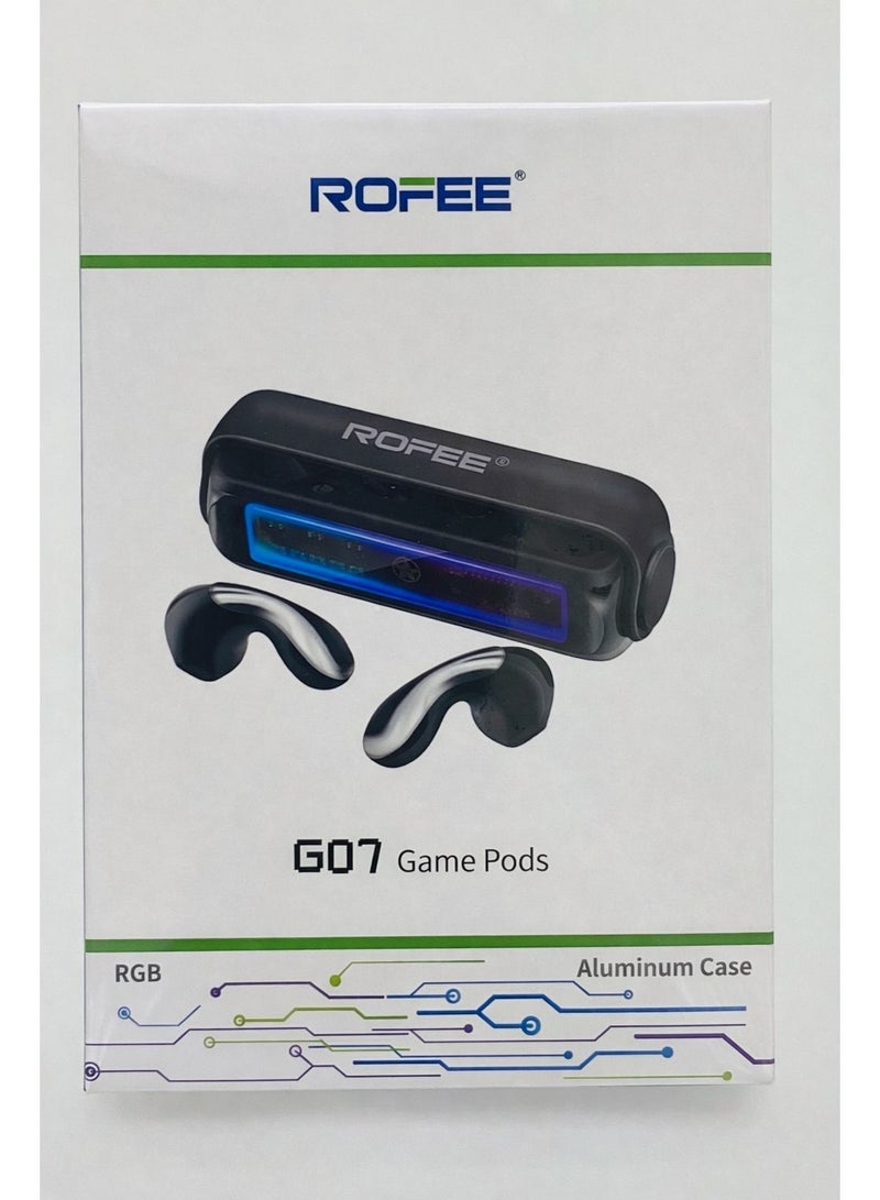 ROFEE G07 Game pods Aluminum Case and 360 degree rotating open cover design with RGB light - Image 5